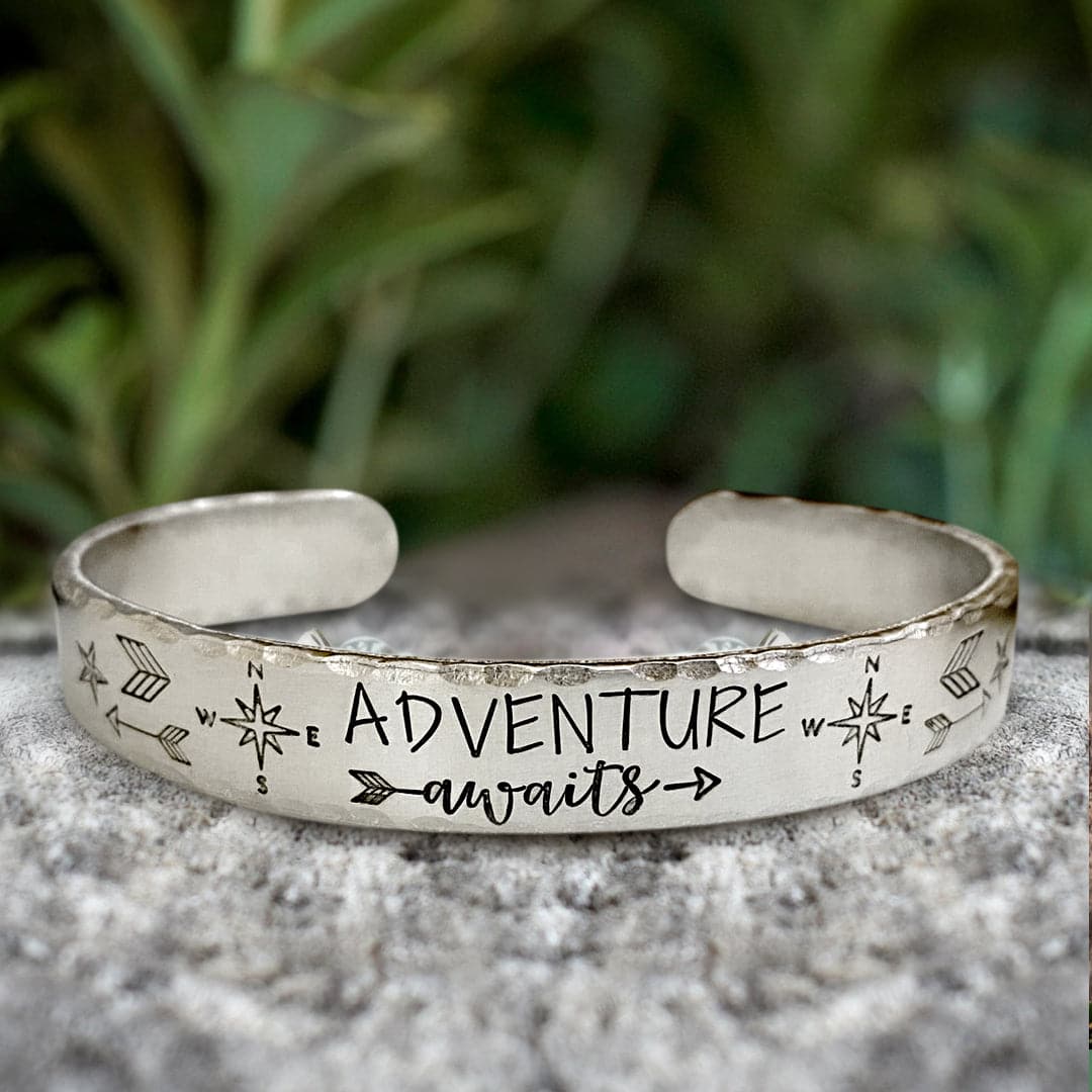 Adventure Awaits Cuff - ASPENS JEWELERS