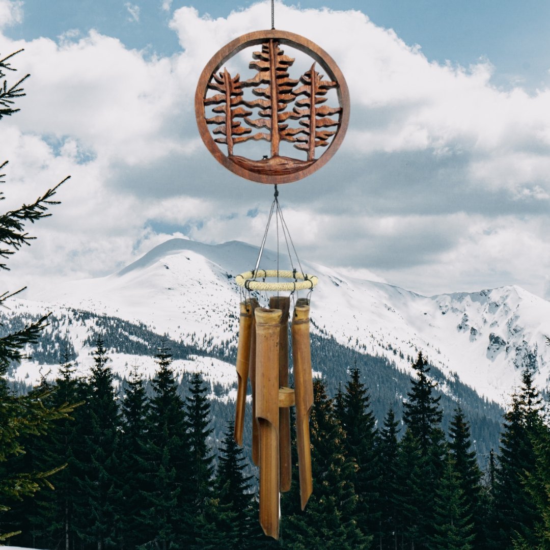 Forest Trees Windchime - ASPENS JEWELERS