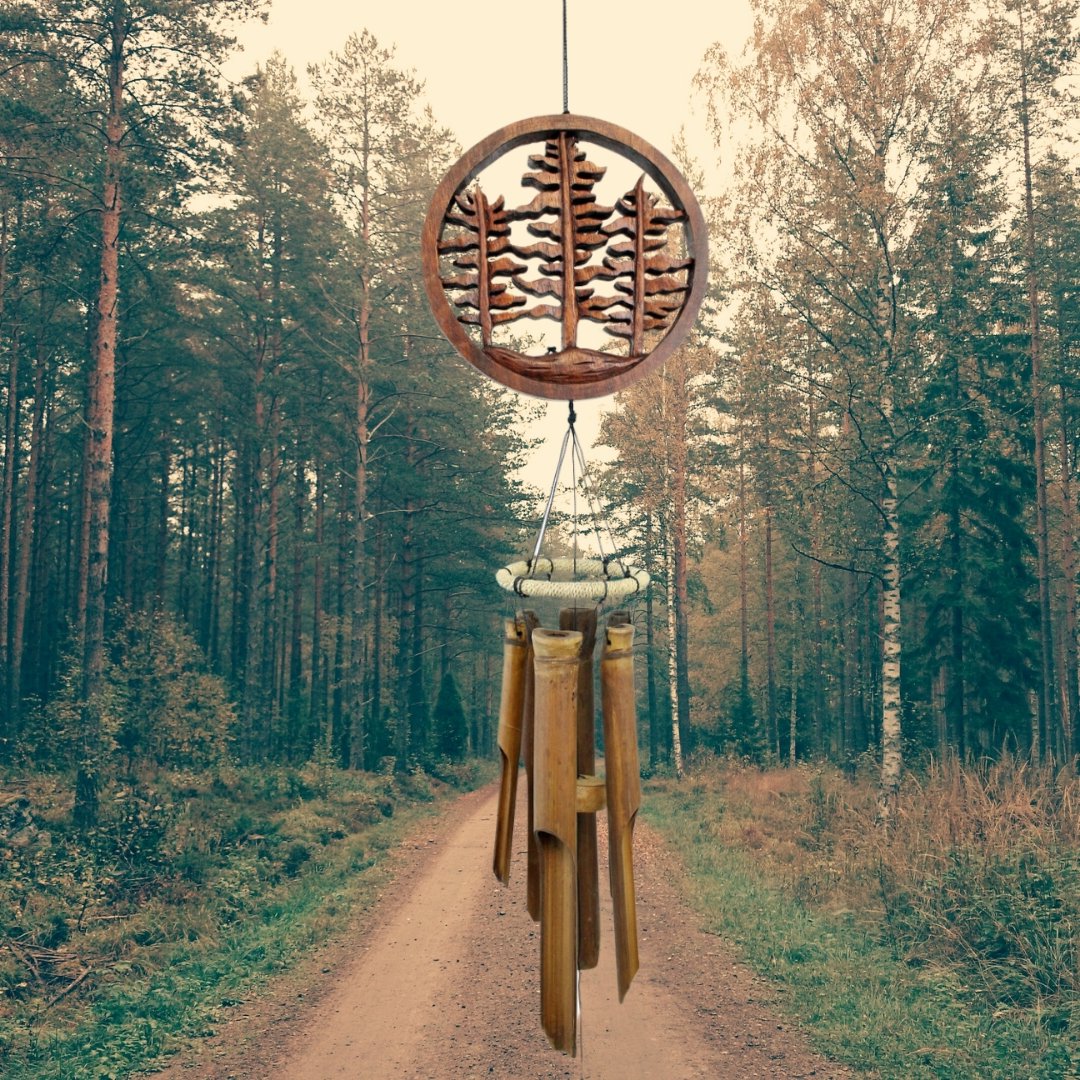 Forest Trees Windchime - ASPENS JEWELERS