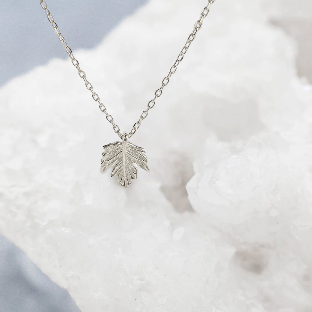 Maple Leaf Necklace - ASPENS JEWELERS