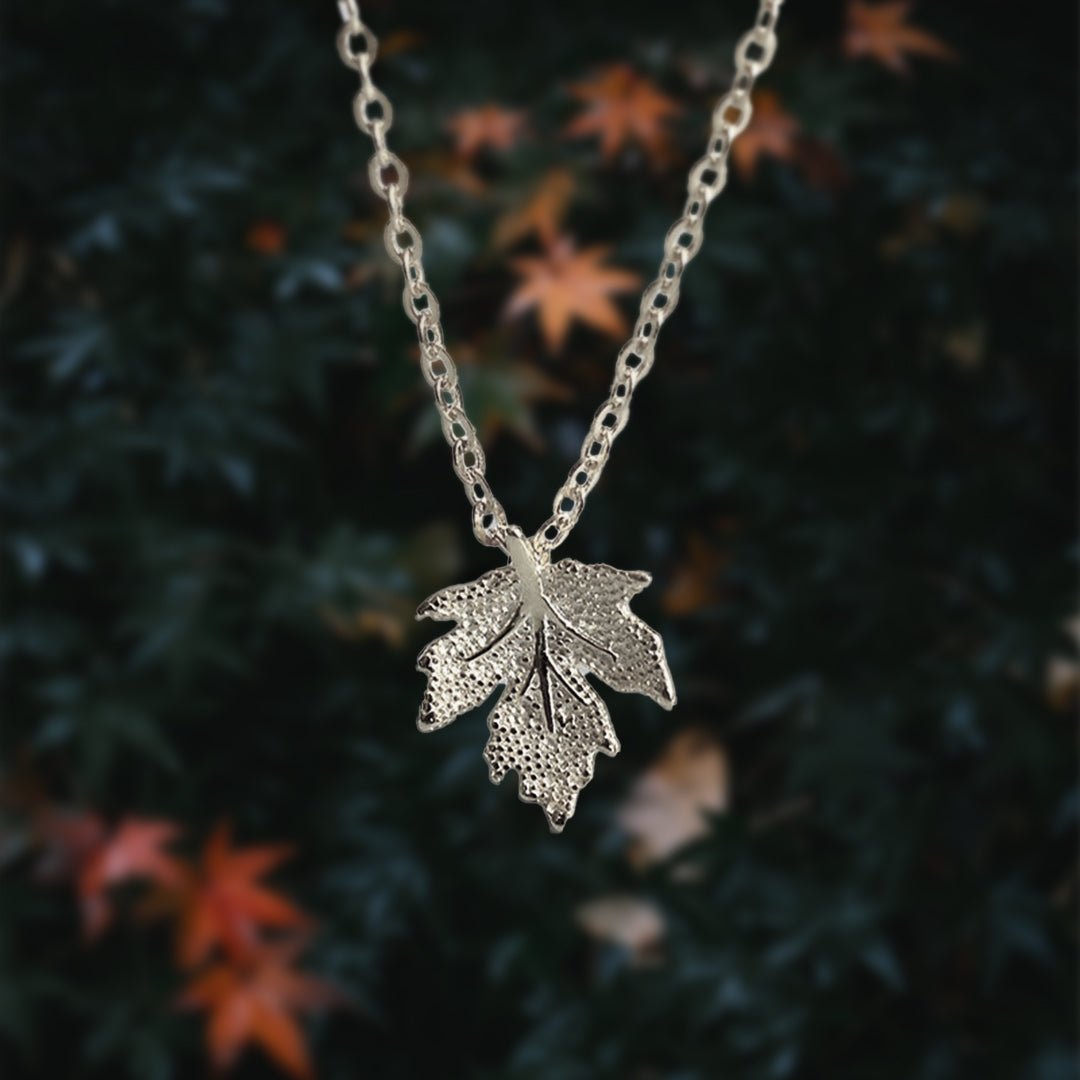 Maple Leaf Necklace - ASPENS JEWELERS