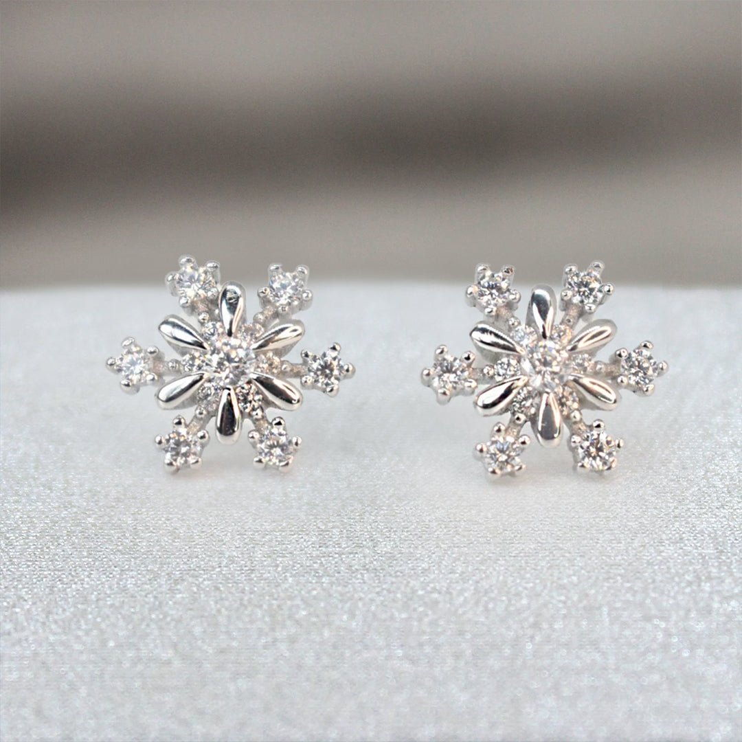 Snow Flake Earrings - ASPENS JEWELERS