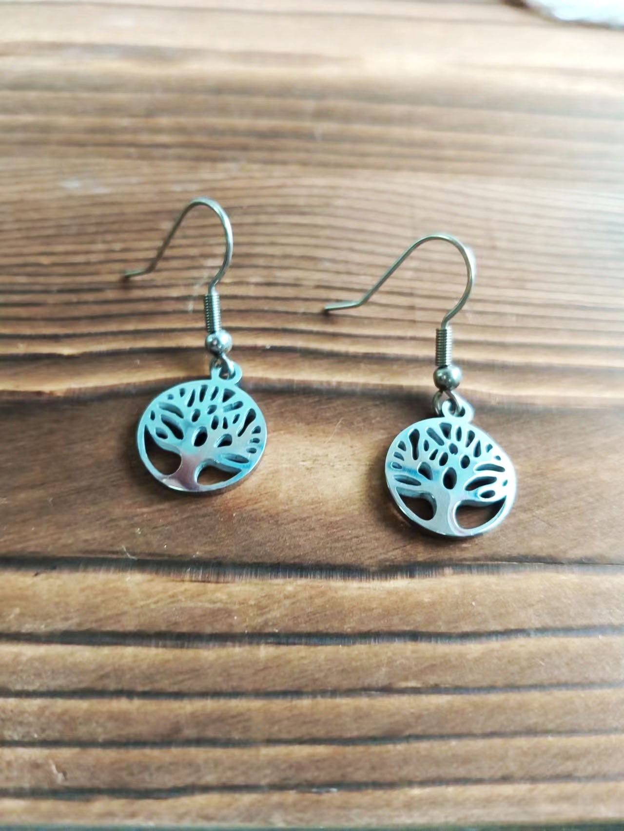 Tree of Life Charm Earrings - ASPENS JEWELERS